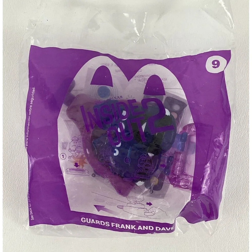 Disney Pixar Inside Out 2 Guards Frank #9 Figure McDonald's Toy New Sealed 2024